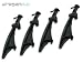 Four Draganflyer Vertical Risers - Fits All Versions (Qty 4)