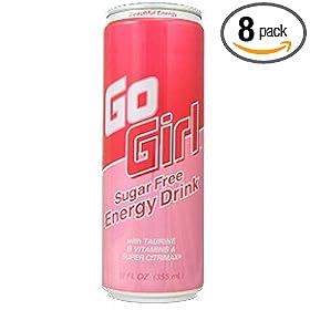 8 Pack - Go Girl Energy Drink - 12oz.