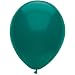 100 Party Balloons - 11" Round Latex, Deep Turquoise