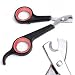 C&D BRAND - UNIVERSAL - PROFESSIONAL PET NAIL CLIPPER SCISSORS / PET CLAW CLIPPER SCISSORS - Pet grooming scissors for pet nail trimming / claw trimming on small to medium sized animals. Pet nail trimmer ideal for dogs cats & some birds.