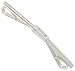 Silver Plated Mens Collar Clip Double Tube Bar 2