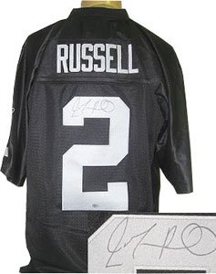 Jamarcus Russell Signed Oakland Raiders Jersey