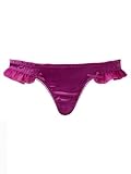 La Senza Satin Chiffon Frill thong