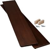 KOHLER K-3094-F4 Purist Wood End Cap Kit for Purist Mirrored Cabinets, Black Walnut