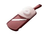 Kyocera Double-edged Slicer With Guard, Red