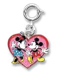 Mickey & Minnie Mouse Heart Dancing Charm