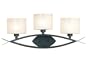Kenroy Home 91263OBZ Pisces 3-Light Vanity, Oxidized Bronze