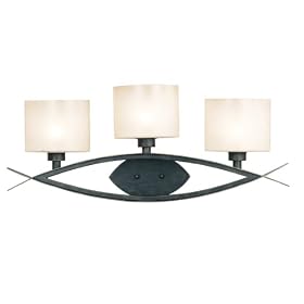 Kenroy Home 91263OBZ Pisces 3-Light Vanity, Oxidized Bronze by Kenroy Home
