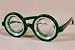 Brille Doofibrille Nerd Jerry Tiefe Augen Blick Fasching Junggesellenabschied