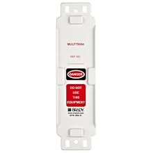 Brady Multi-Tag Holder, Plastic, 8-1/4" Height, 2-1/4" Width (Pack of 10)