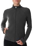  : Beyond Yoga Supplex Original Jacket (Graphite Gray, X-Small)