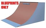 Ramptech 4' Quarter Pipe Plans (blueprints Only) Skate Plans