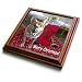 Sandy Mertens Christmas Dog Designs - Christmas German Shepherd - Trivets