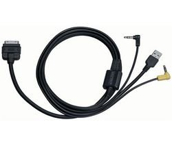 Kenwood KCA-iP300V iPod Cable for USB-equipped Kenwood DVD Players