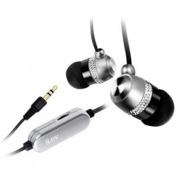 31whSOAdPJL iLuv i353SIL Aluminum In ear Stereo Earphones with Volume Control (Silver)