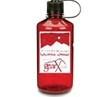 Nalgene - Outdoor Gear Exchange Custom Logo 32oz Nalgene Bottle - Narrow Mouth - Ruby Red