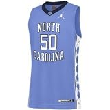 Nike North Carolina Tar Heels (UNC) #50 Carolina Blue Replica Basketball Jersey