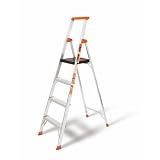 Little Giant 15270-001 Flip-N-Lite 300-Pound Duty Rating Platform Stepladder, 6-Foot