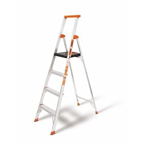 Little Giant 15270-001 Flip-N-Lite 300-Pound Duty Rating Platform Stepladder, 6-Foot