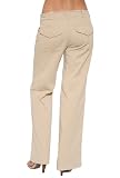 Womens Vince Flap Pocket Khaki Pant in Maple