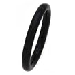 Carved Black Onyx Bangle Bracelet- 7.5 IN