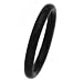 Carved Black Onyx Bangle Bracelet- 7.5 IN