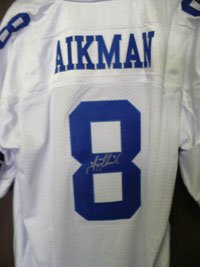 Signed Aikman, Troy (Dallas Cowboys) Authentic Dallas Cowboys Jersey