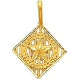 14k MLB Texas Rangers Charm