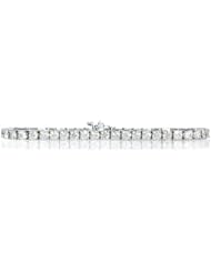 Diamond 18k White Gold Tennis Bracelet