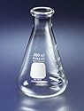 PYREX 1L Narrow Mouth Erlenmeyer Flasks with Heavy Duty Rim, Ea
