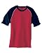 Adult Cotton Beefy Raglan T-Shirt with Piping