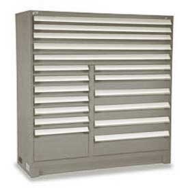 17 Drawer Full Height Light Gray