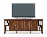 Hudson Street#153; Plasma TV Console Warm Cocoa