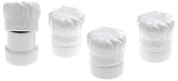 Jd Diffusion - L6801 - 4 Mise en Bouche - Le Chef - Porcelaine