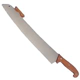 Review Kitchen Supply  / Wood Handled Pizza Knife, 18