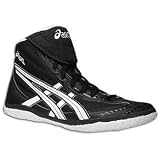 Asics Men's Fuerte (Black/White 7.5 D)