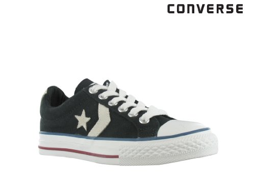 Converse Boy's Star Player EV Ox Sneaker Black/White
