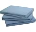 2 COTBED FITTED SHEETS 100% COTTON BLUE