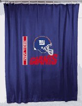 Sports Coverage NFL New York Giants Shower Curtain