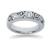 0.19 Diamond Band in Platinum