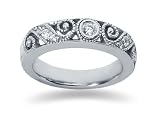 0.19 Diamond Band in Platinum