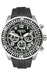Fossil Quartz Black Round Dial Black Rubber Band - Womens Watch CH2705