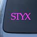 STYX - Vinyl Car Decal Sticker #1873 | Vinyl Color: Pink