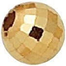 2 Mm 14k Solid Gold Mirror Beads Pkg. Of 6 / 6146