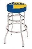 Double Rung Chrome Bar Stool Michigan