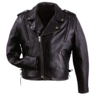 Xelement Vented Cool Rider Leather Jacket - Small