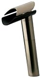 La Toscana 73PW205LZL Morgana Single Post Mount Lavatory Faucet with Metal Pop-Up Drain, Brushed Nickel