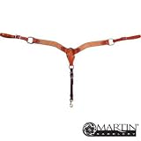 2 Breast Collar with Dots and Tooled Ends