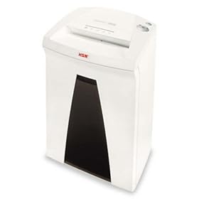 HSM OF AMERICA, LLC SECURIO B24S Strip Cut Office Shredder, White/Black