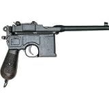 Denix Broom Handled Mauser WW II German die cast replica Pistol Gun